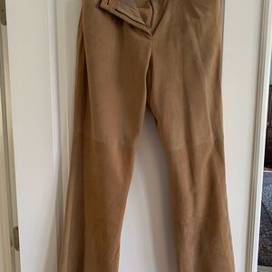 Jones New York Signature Tan Leather Pants NWOT buttery soft divine feel